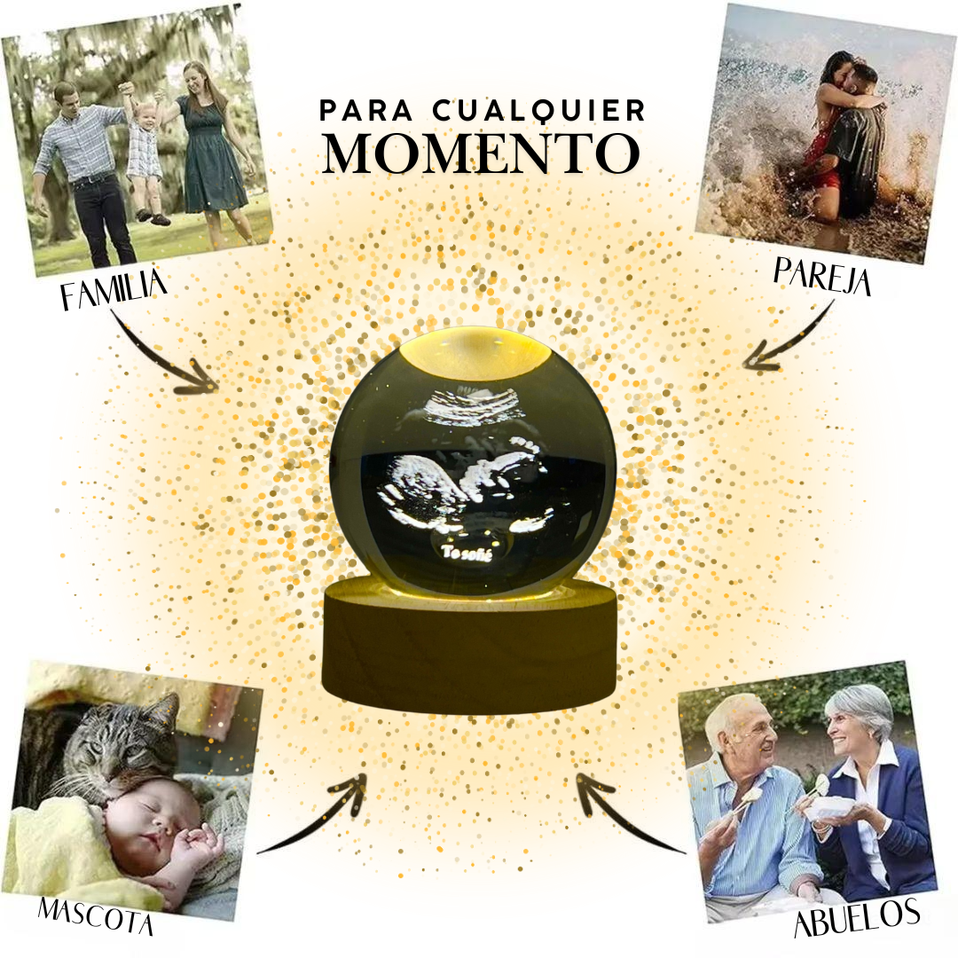 Esfera de Cristal Personalizada